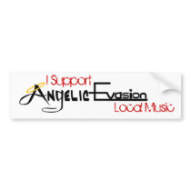 I Support Angelic Evasion Bumper Sticker