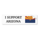 I Support Arizona Bumper Sticker