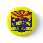 I Support Arizona USA Pins