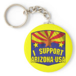 I Support Arizona USA Key Chains