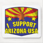 I Support Arizona USA mousepads