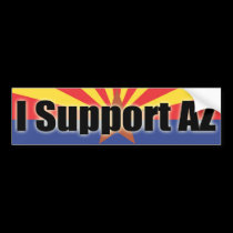 I Support AZ bumper stickers