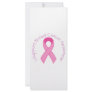 I Support Breast Cancer Awareness Customized Rack Card