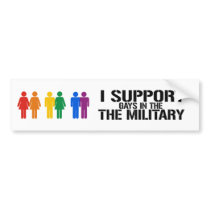 I SUPPORT GAYS IN THE MILITARY