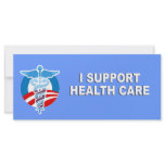 I SUPPORT HEALTH CARE rack cards