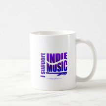 I Support Indie Music mug
