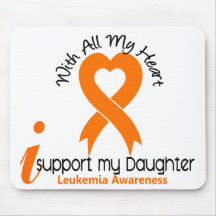 I Support My Daughter Leukaemia Mousepads