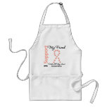 I Support My Friend - Uterine Cancer aprons