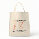 I Support My Granddaughter - Uterine Cancer bags