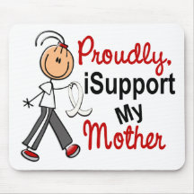I Support My Mother SFT (Bone / Lung Cancer) Mousepads