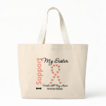 I Support My Sister - Uterine Cancer bags