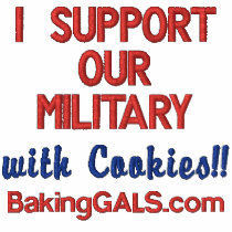 I support our military with Cookies!! Polo Shirt