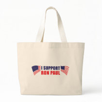 I Support Ron Paul! Canvas Bags