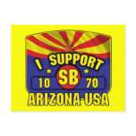 I Support SB1070 - Arizona USA postcards