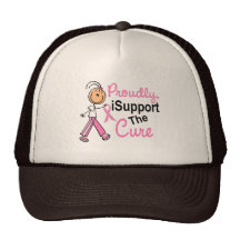 I Support The Cure SFT Breast Cancer Mesh Hats