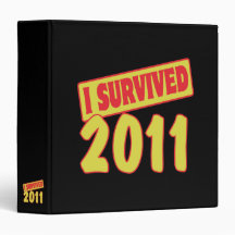I SURVIVED 2011 3 RING BINDER