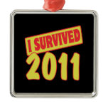 I SURVIVED 2011 ornaments