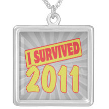 I SURVIVED 2011 CUSTOM NECKLACE