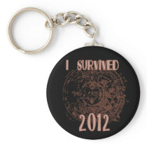 I Survived 2012 Keychain