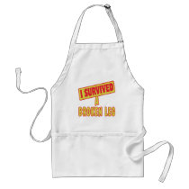 I SURVIVED A BROKEN LEG APRONS