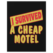 I SURVIVED A CHEAP MOTEL FULL COLOR FLYER