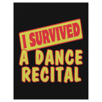 I SURVIVED A DANCE RECITAL FULL COLOUR FLYER