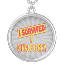 I SURVIVED A DINGLEBERRY NECKLACE