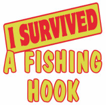 I SURVIVED A FISHING HOOK CUT OUTS