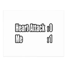 I Survived a Heart Attack (Scoreboard) Post Cards