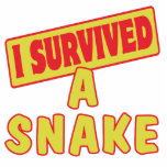 I SURVIVED A SNAKE PHOTO SCULPTURE