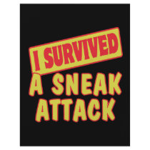 I SURVIVED A SNEAK ATTACK FULL COLOR FLYER
