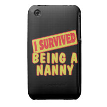 I SURVIVED BEING A NANNY iPhone 3 COVER