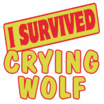 I SURVIVED CRYING WOLF PHOTO CUT OUT