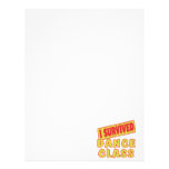 I SURVIVED DANCE CLASS PERSONALIZED LETTERHEAD