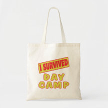 I SURVIVED DAY CAMP BAGS