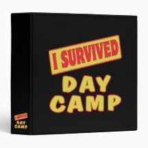 I SURVIVED DAY CAMP BINDER
