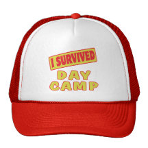 I SURVIVED DAY CAMP MESH HAT