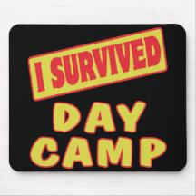 I SURVIVED DAY CAMP MOUSE PADS