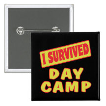 I SURVIVED DAY CAMP PIN