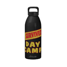 I SURVIVED DAY CAMP WATER BOTTLES