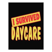 I SURVIVED DAYCARE INVITE