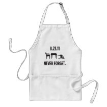 I Survived East Coast Earthquake Apron