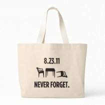 I Survived East Coast Earthquake Canvas Bag