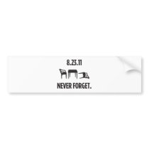 I Survived East Coast Earthquake Bumper Stickers