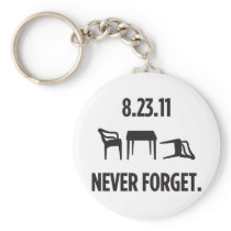 I Survived East Coast Earthquake Key Chain