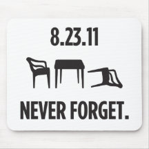 I Survived East Coast Earthquake Mouse Pad