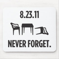 I Survived East Coast Earthquake Mouse Pad