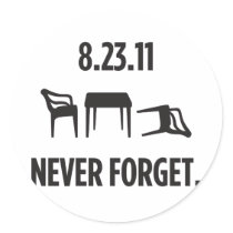 I Survived East Coast Earthquake Stickers