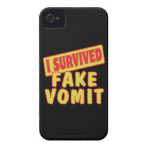 I SURVIVED FAKE VOMIT iPhone 4 COVERS