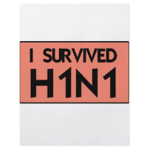 I Survived H1N1 Personalized Flyer